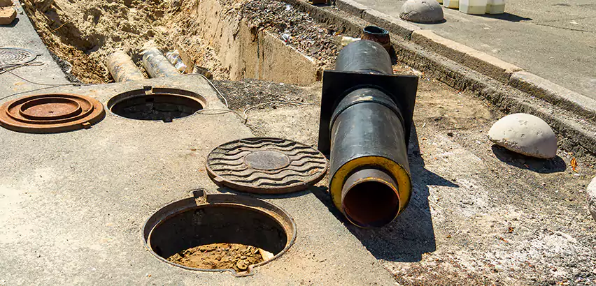 Lateral Sewer Line Replacement in Woodmere