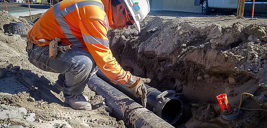 Professional Underground Pipe Repair Services in Woodmere, NY.